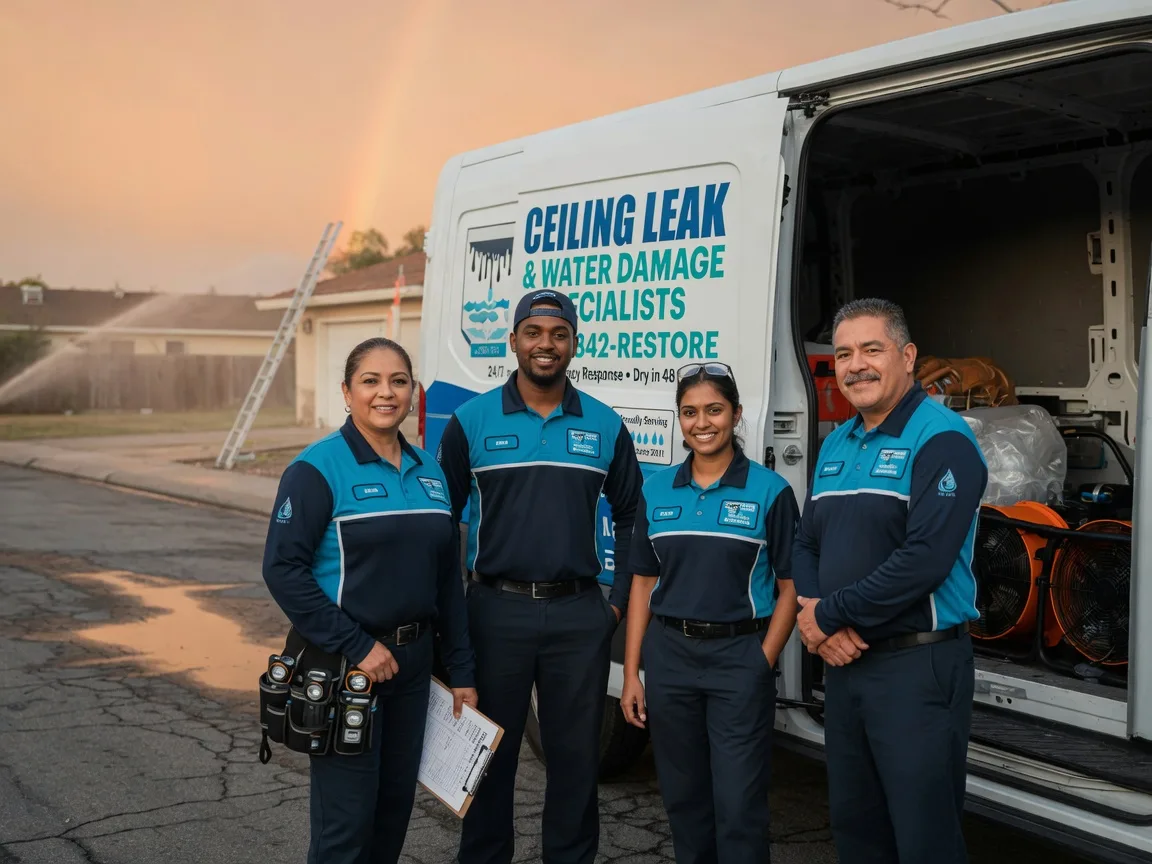 Ceiling Leak Cleanup company in Hoffmeister, NY